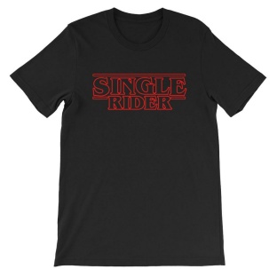 stranger things, single rider shirt